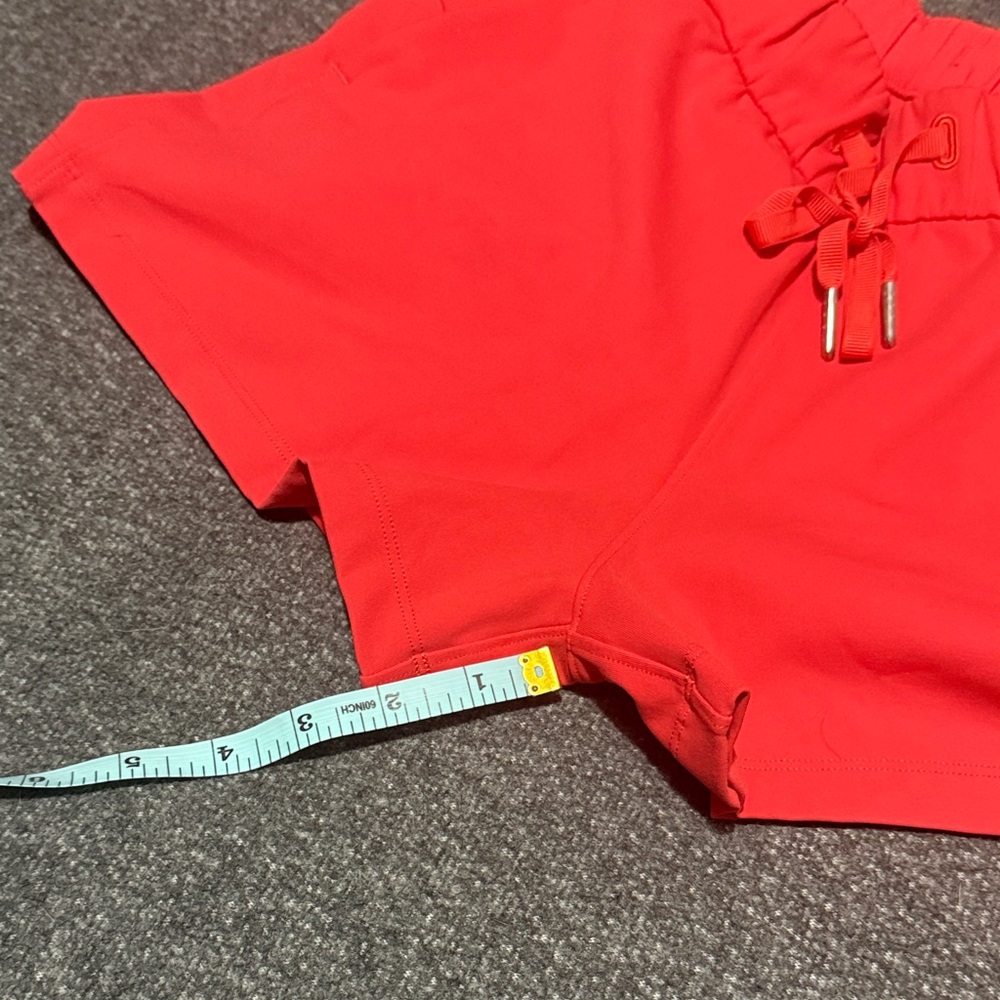 Lululemon LA Sweat Short – Bright Coral – Size 2 - Picture 5 of 6